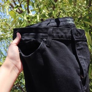 Just Black Ripped Skinny Jeans